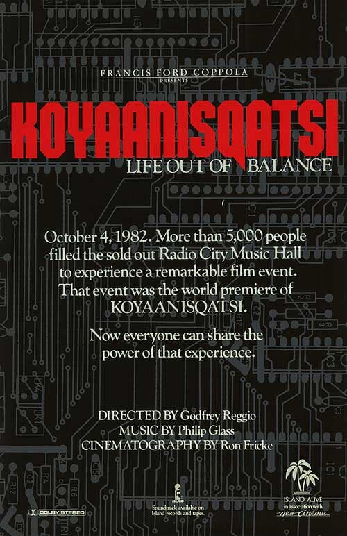 Koyaanisqatsi - Cover