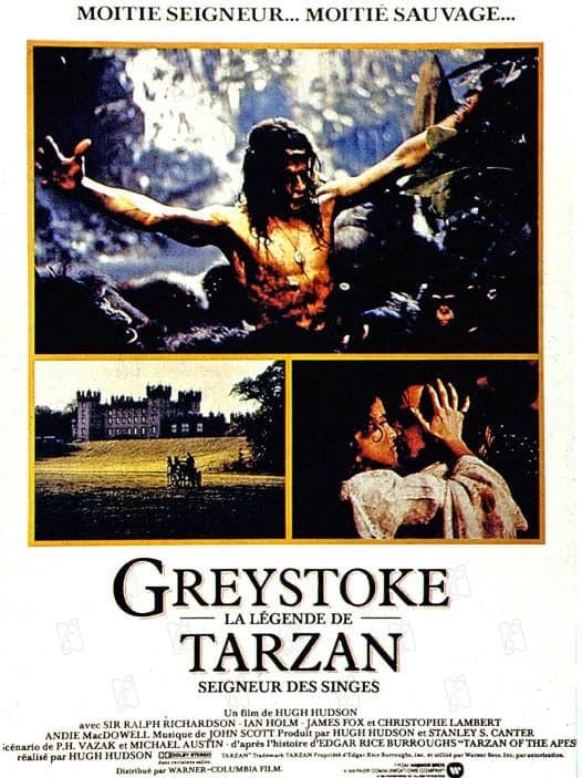 Greystoke, la légende de Tarzan - Cover