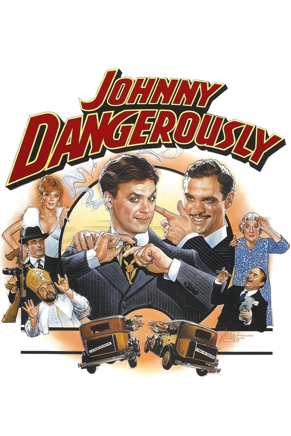 Johnny Dangerously - Cover