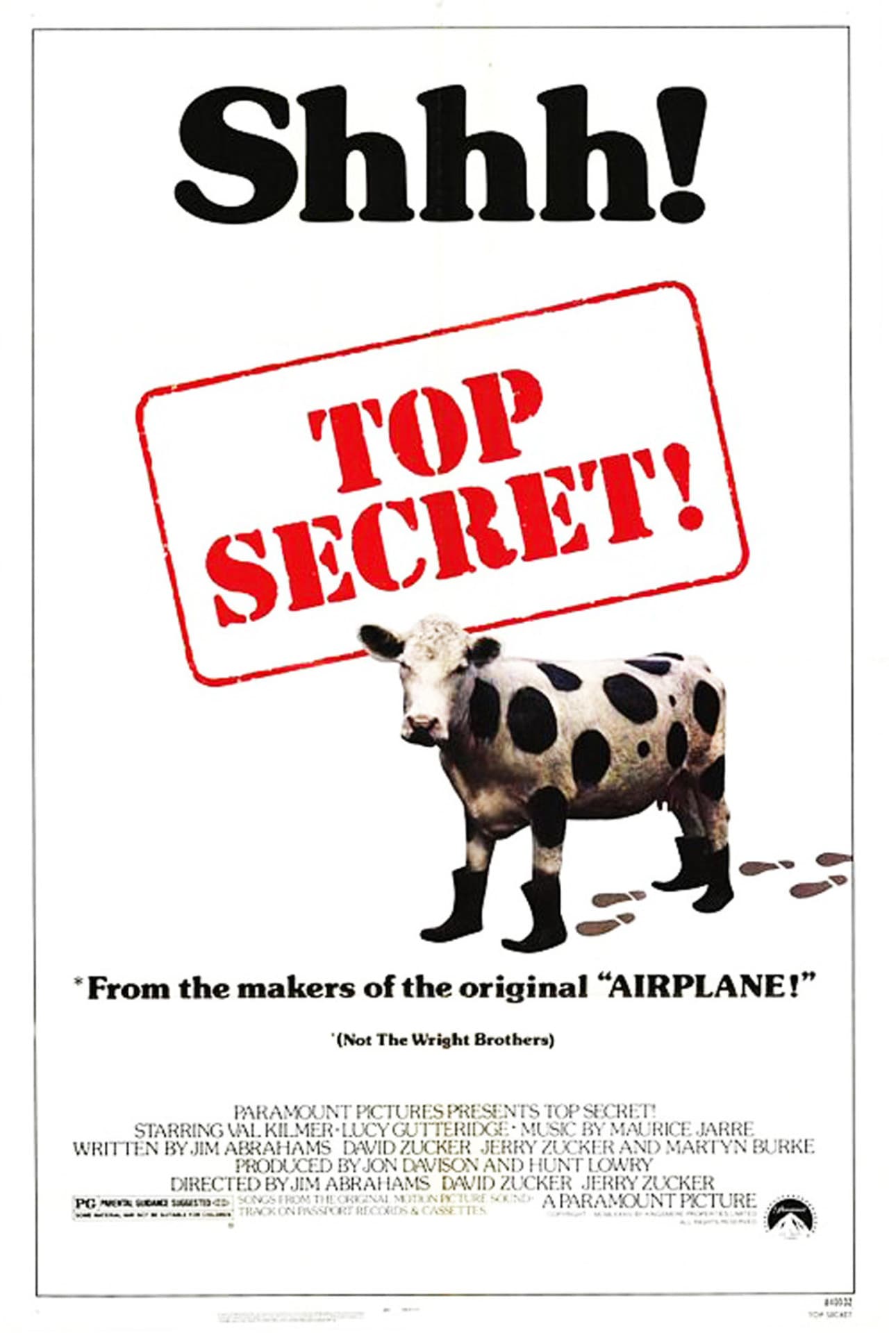 Top Secret! - Cover