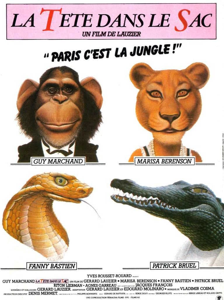 La Tête dans le sac - Cover