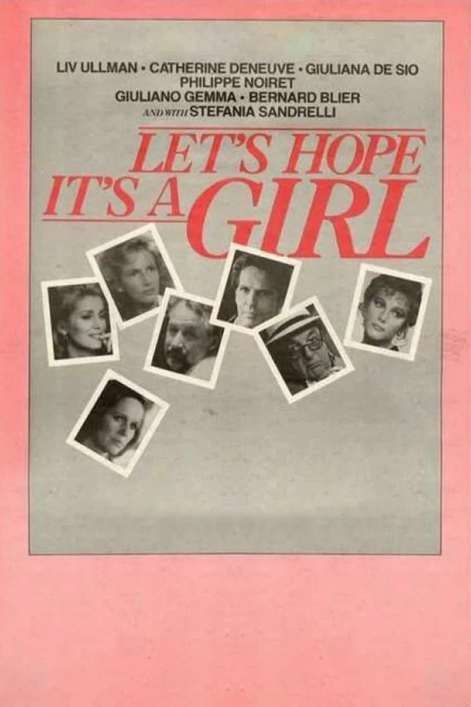 Let's Hope It's a Girl - Cover