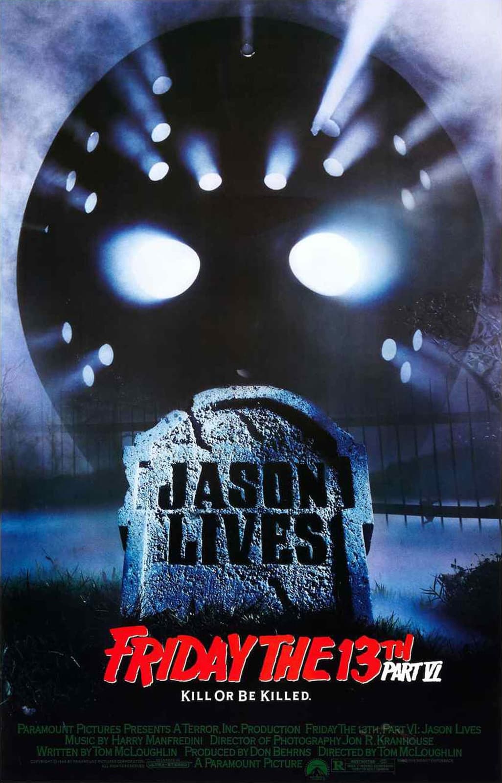 Friday the 13th Part VI: Jason Lives - Cover