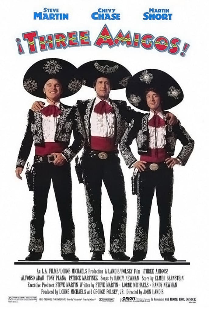 ¡Three Amigos! - Cover