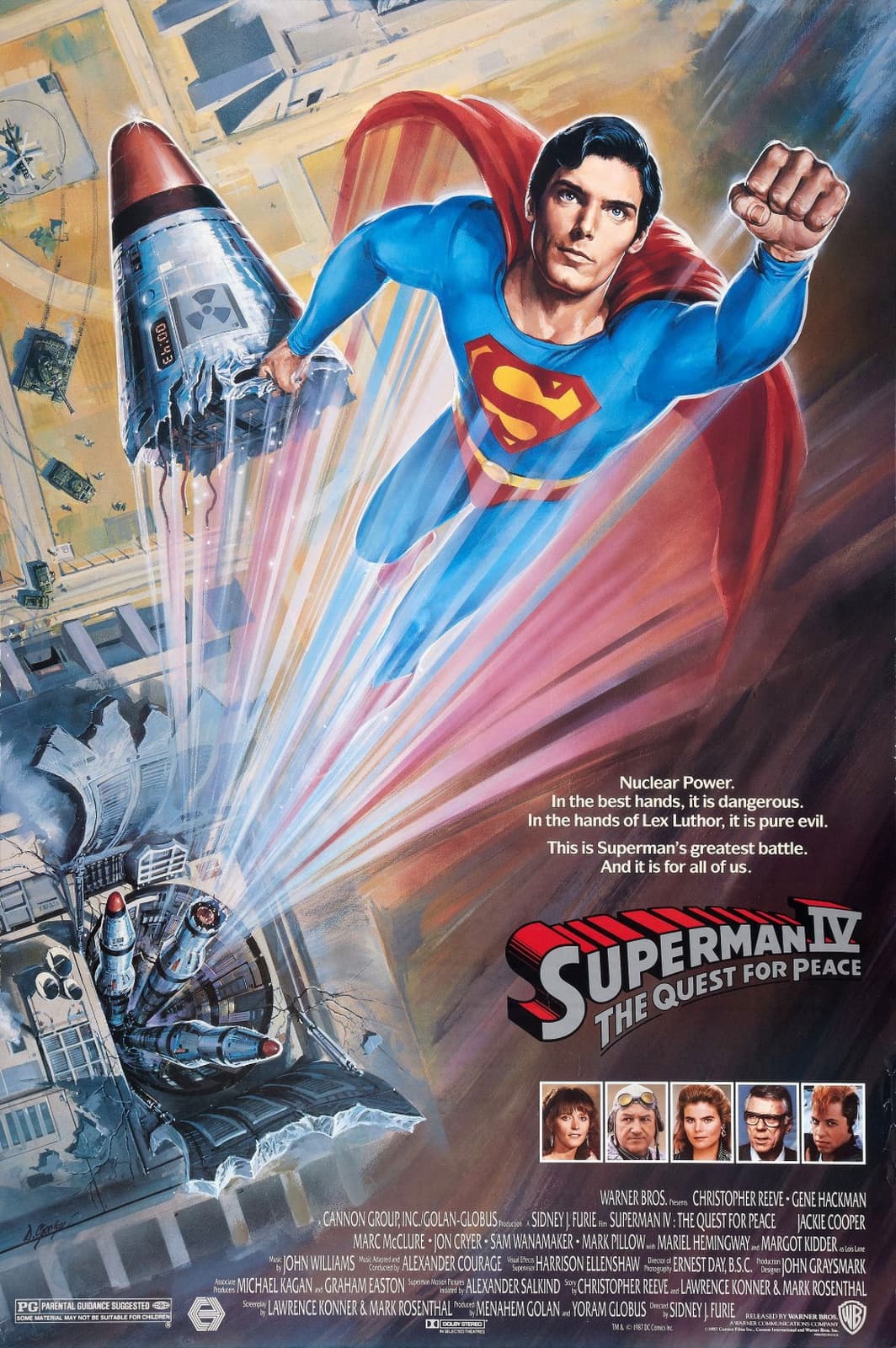 Superman IV: The Quest for Peace - Cover