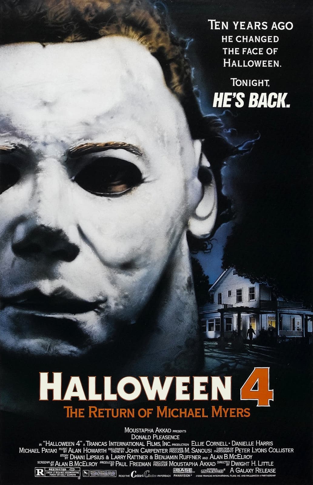 Halloween 4: The Return of Michael Myers - Cover