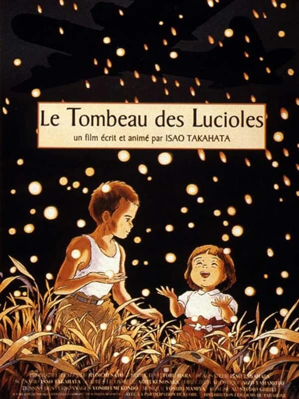 Le Tombeau des lucioles - Cover