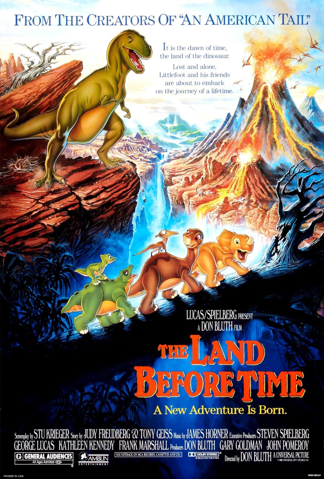 The Land Before Time - Cover