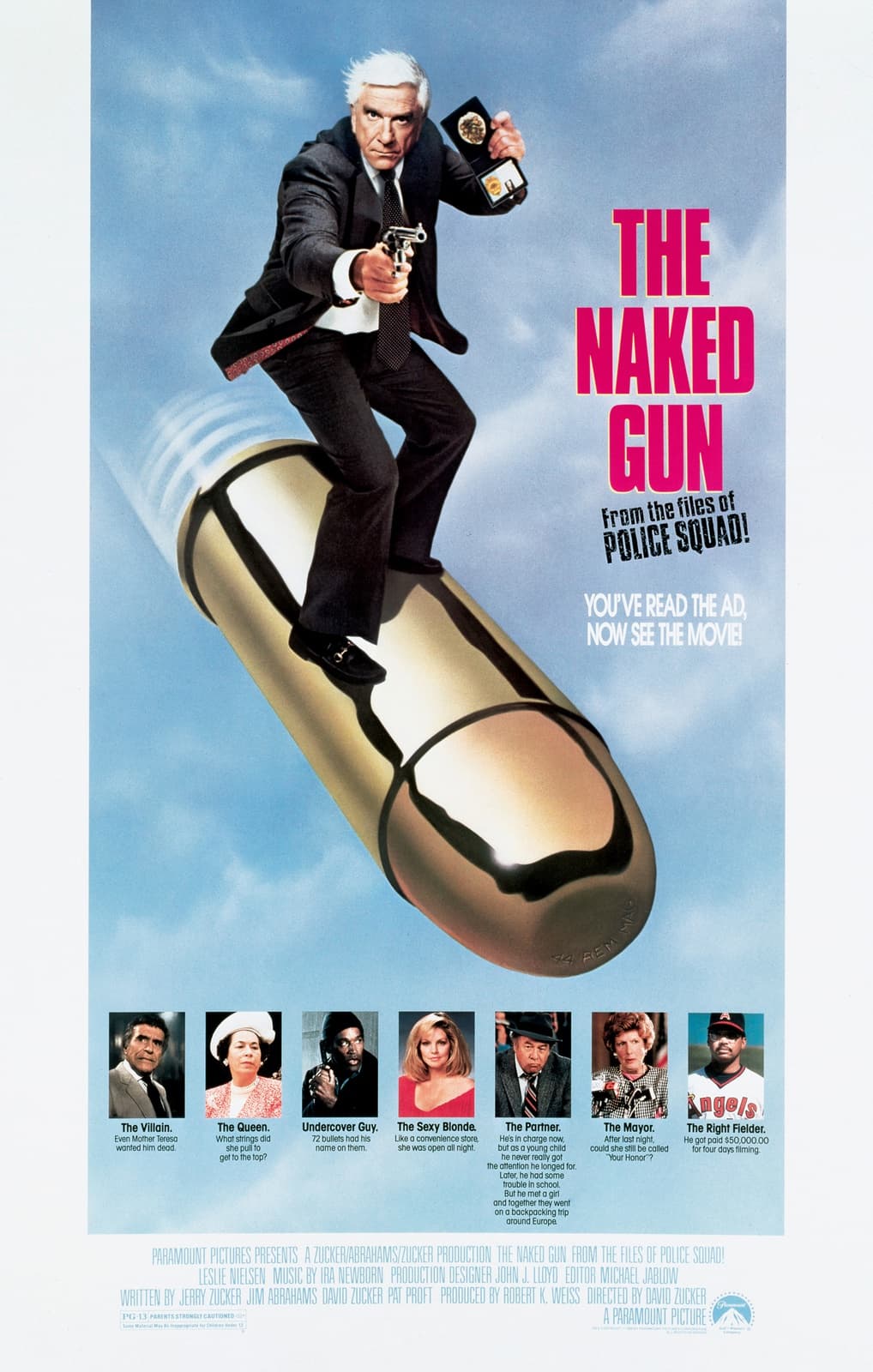 The Naked Gun: From the Files of Police Squad! - Cover
