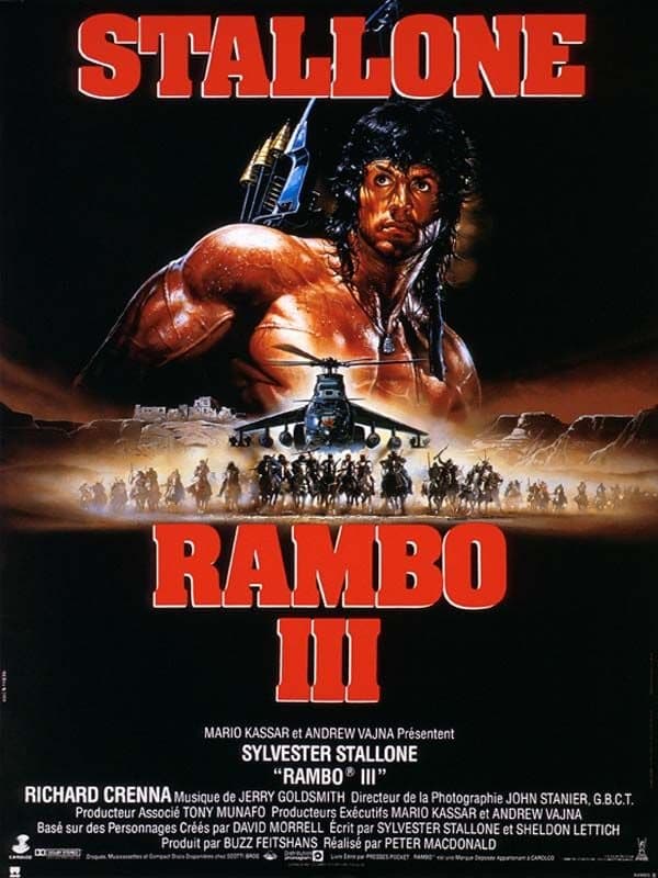 Rambo III - Cover