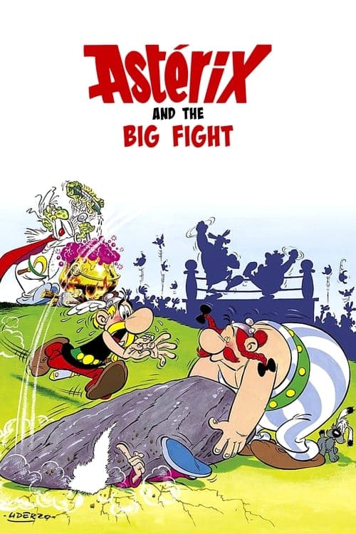 Asterix and the Big Fight - Cover