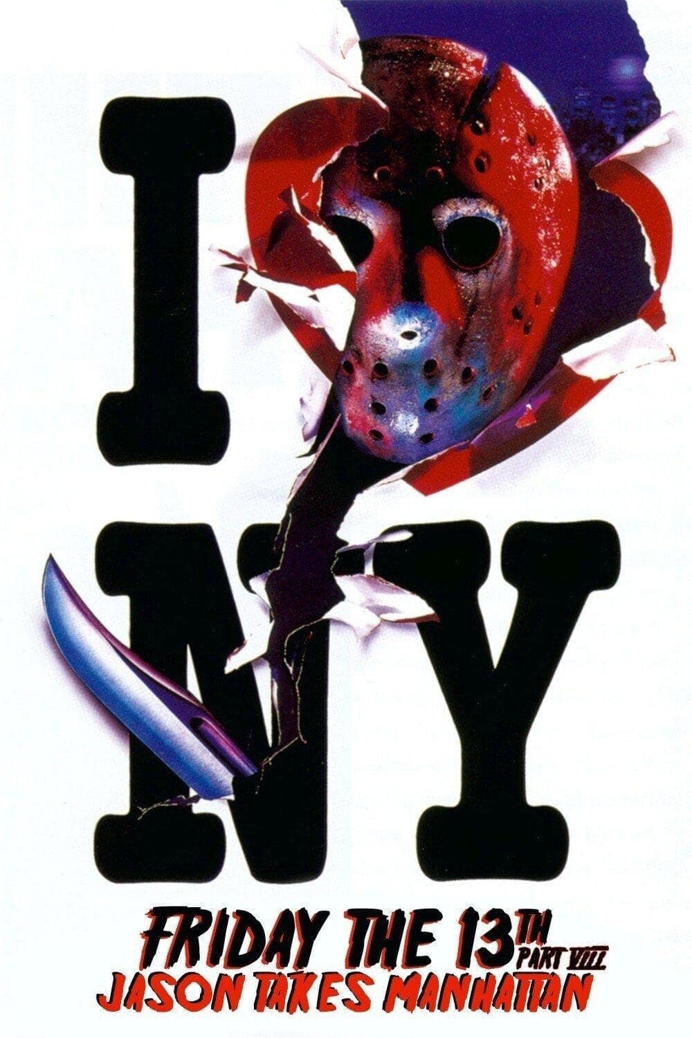 Friday the 13th Part VIII: Jason Takes Manhattan - Cover