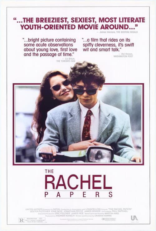 The Rachel Papers - Cover
