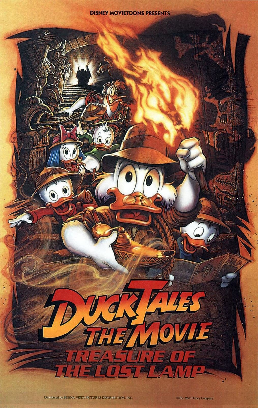 DuckTales: The Movie - Treasure of the Lost Lamp - Cover