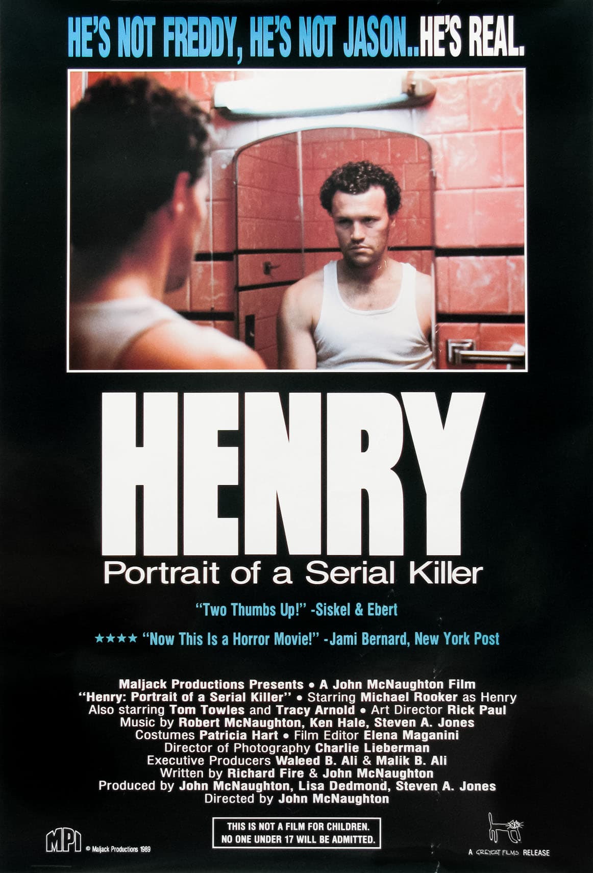 Henry: Portrait of a Serial Killer - Cover