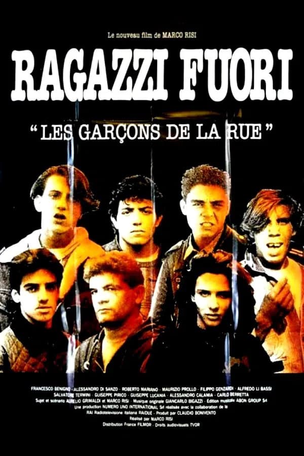 Ragazzi fuori - Les Garçons de la rue - Cover