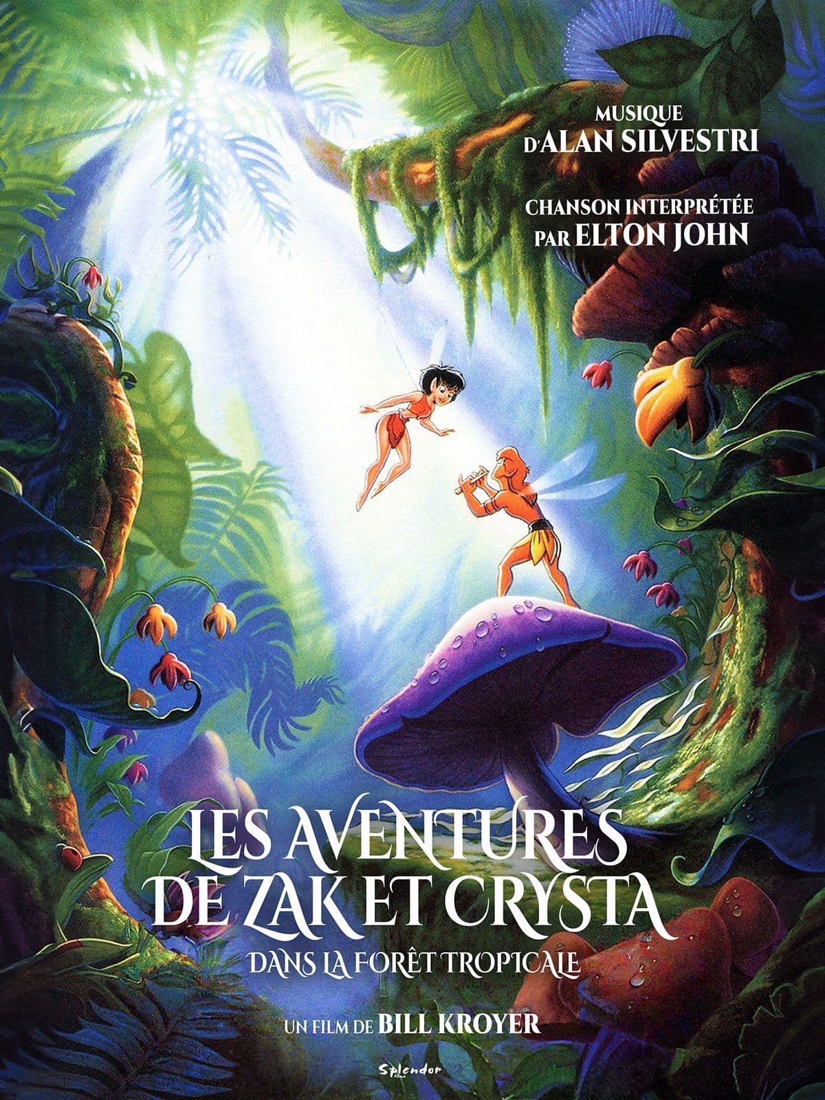 Les Aventures de Zak et Crysta dans la forêt tropicale - Cover