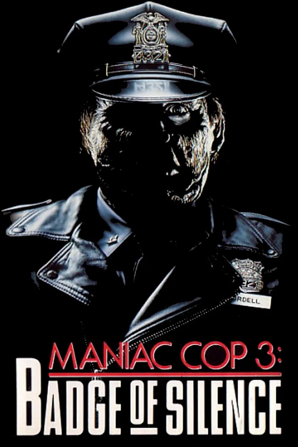 Maniac Cop 3: Badge of Silence - Cover