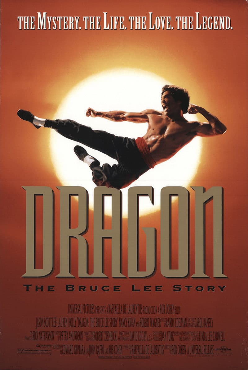 Dragon: The Bruce Lee Story - Cover