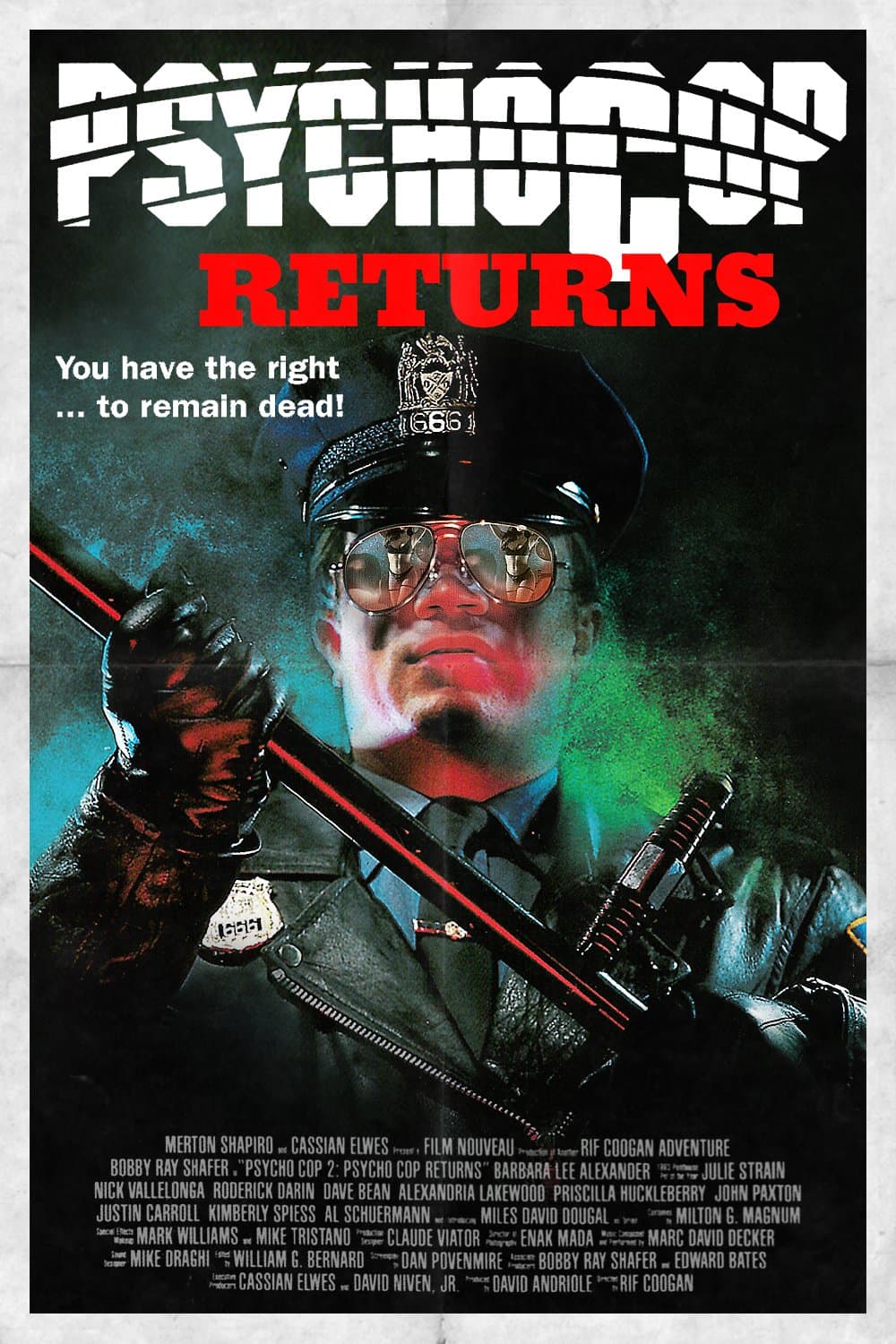 Psycho Cop Returns - Cover