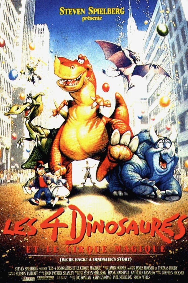 Les 4 Dinosaures et le Cirque magique