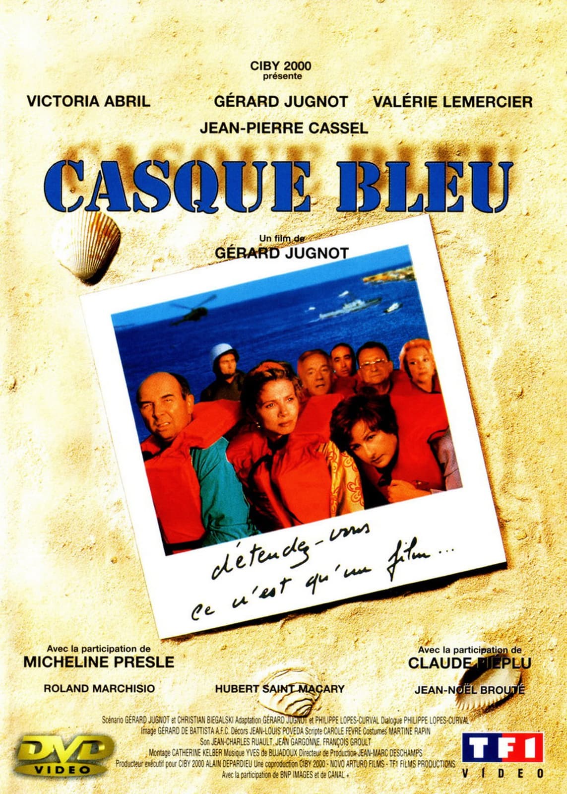 Casque bleu - Cover