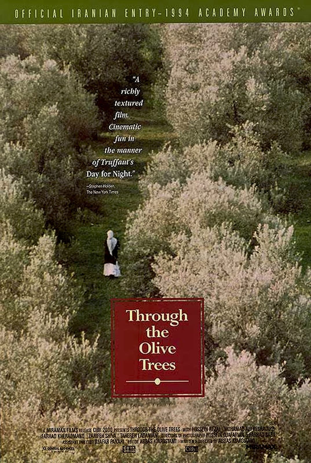 Through the Olive Trees - Cover