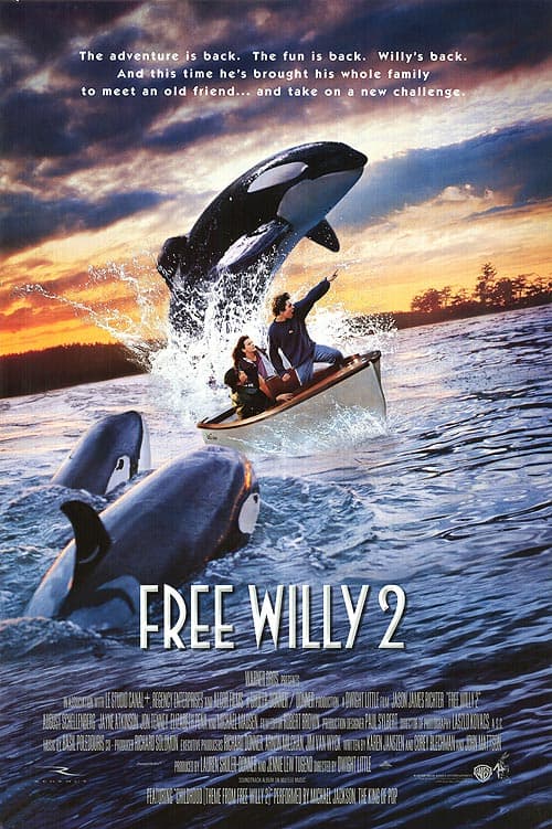 Free Willy 2: The Adventure Home - Cover