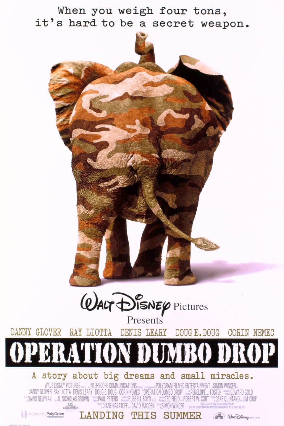 Operation Dumbo Drop - Cover