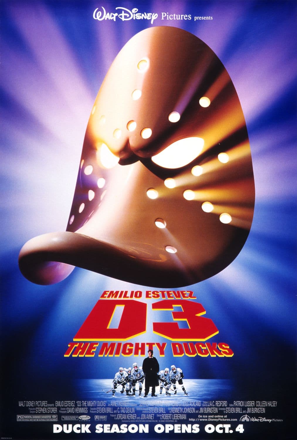 D3: The Mighty Ducks - Cover