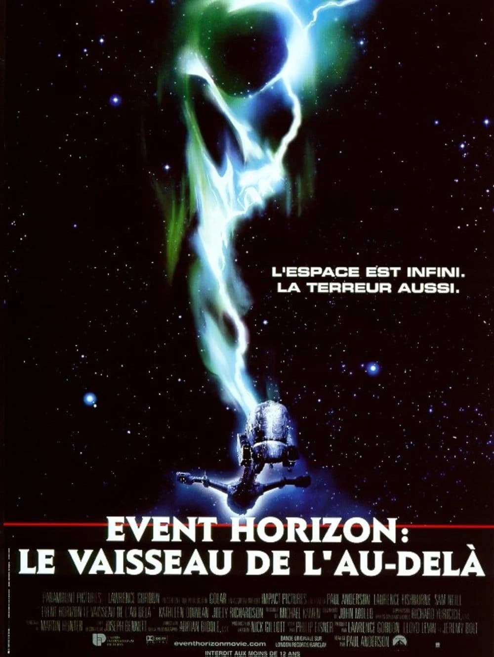 Event Horizon: le vaisseau de l'au-dela - Cover