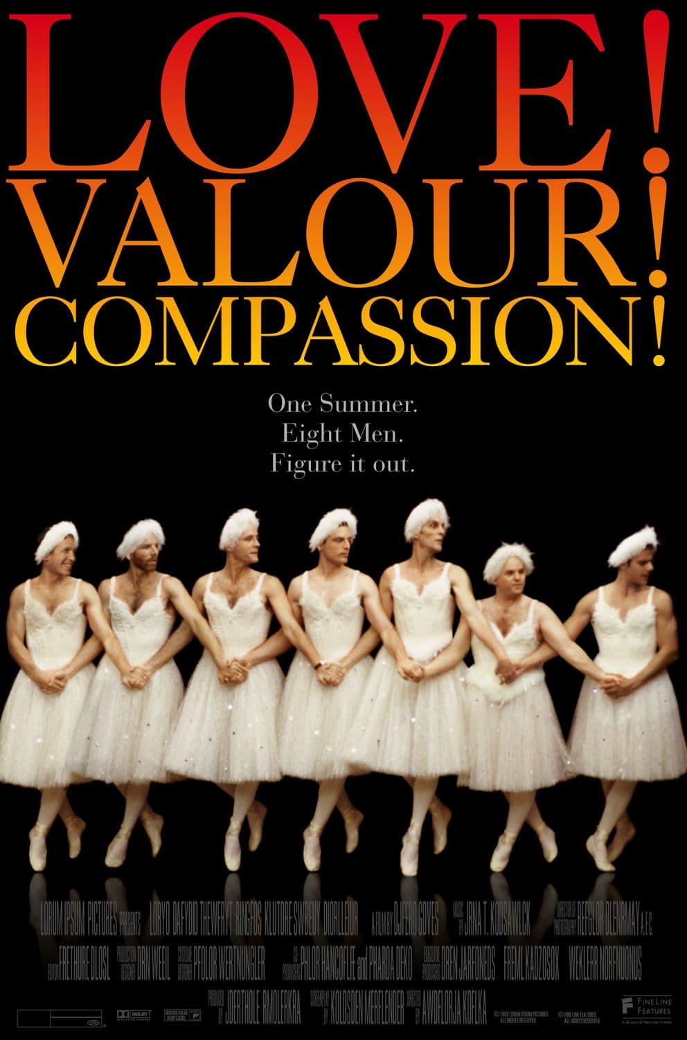Love! Valour! Compassion! - Cover