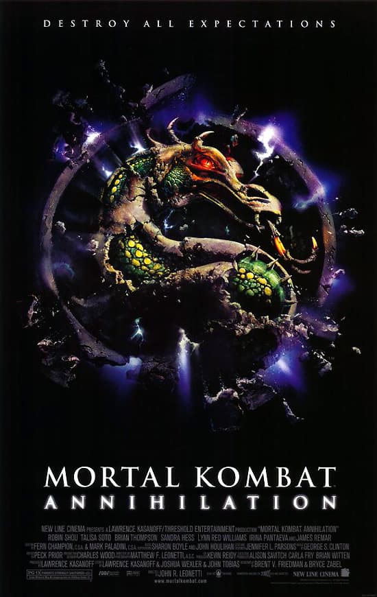 Mortal Kombat: Annihilation - Cover
