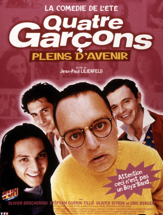 Quatre Garçons pleins d'avenir - Cover