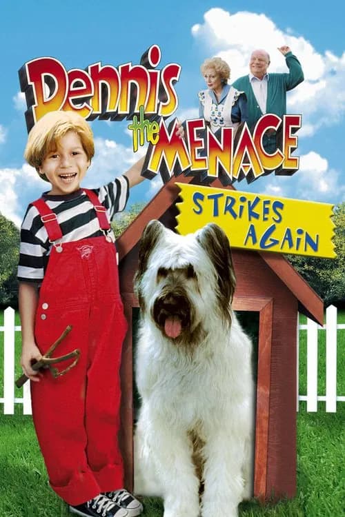 Dennis the Menace Strikes Again! - Cover