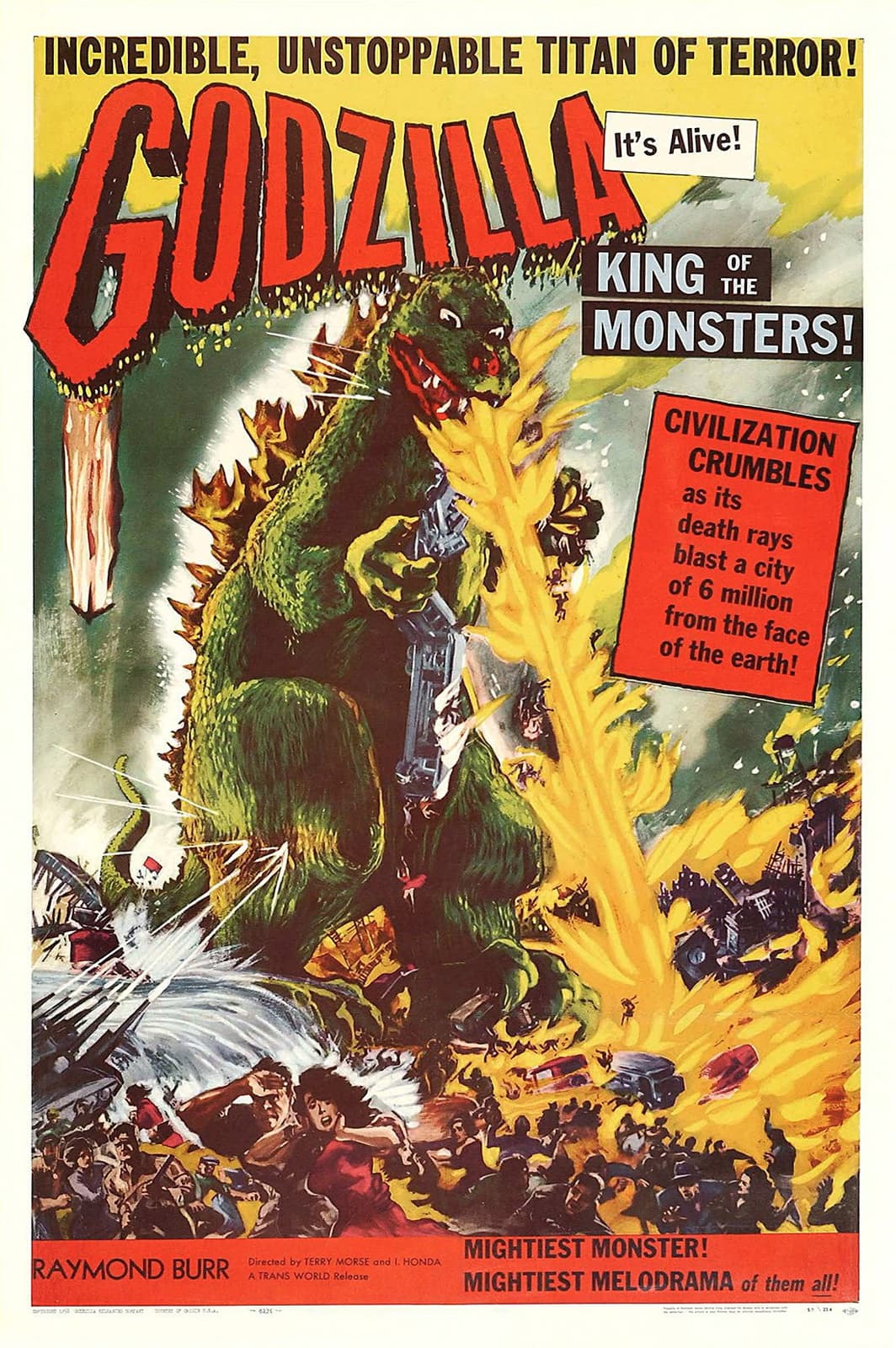 Godzilla: King of the Monsters! - Cover