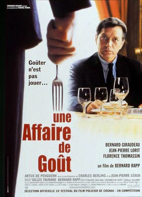 Une affaire de goût - Cover