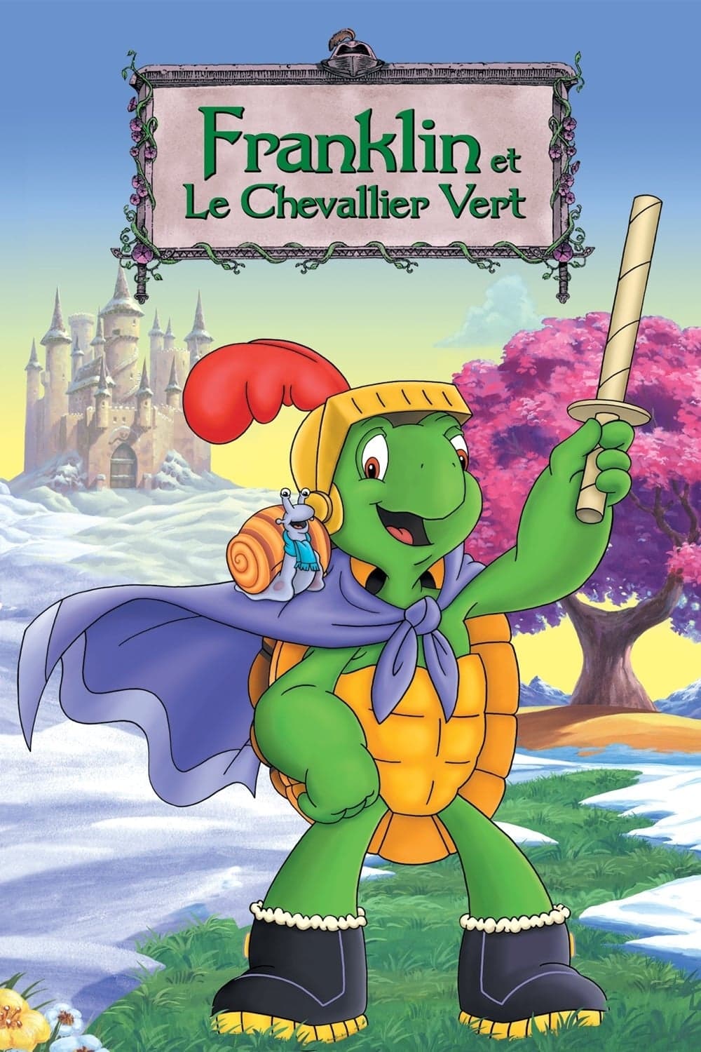 Franklin et le Chevalier Vert - Cover