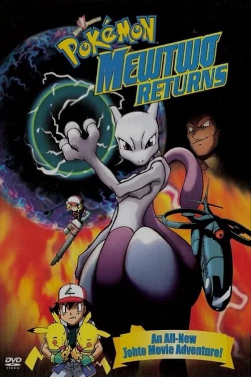 Pokémon: Mewtwo Returns - Cover