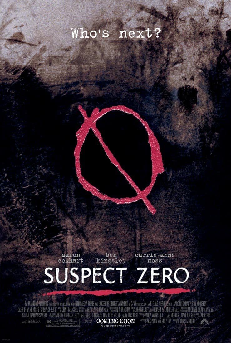 Suspect Zero - Cover