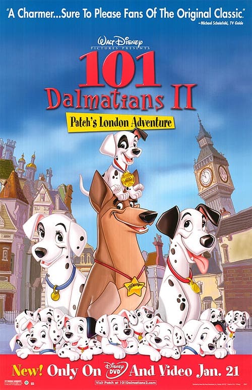 101 Dalmatians II: Patch's London Adventure - Cover