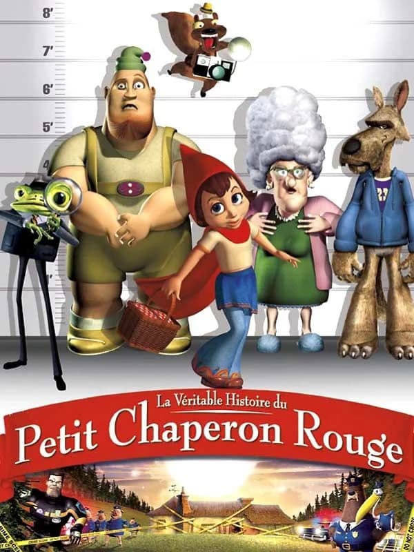 La Véritable histoire du petit chaperon rouge - Cover