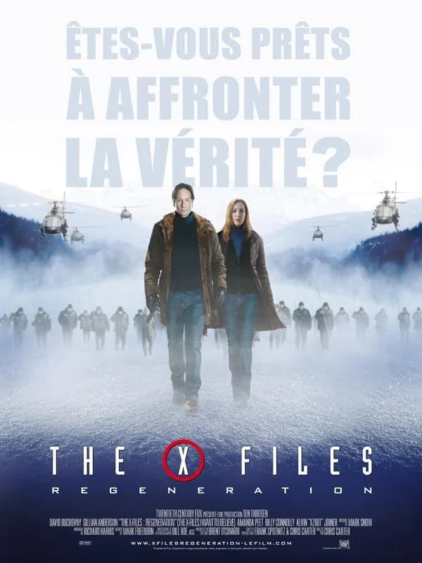 X Files - Régénération - Cover