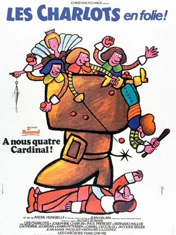 Les Charlots en folie : à nous quatre cardinal ! - Cover