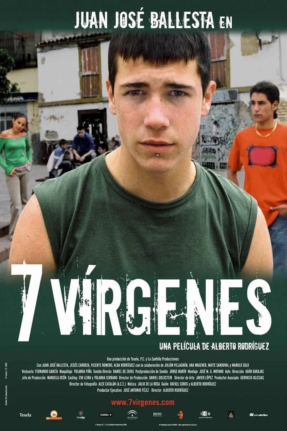 Les 7 vierges - Cover