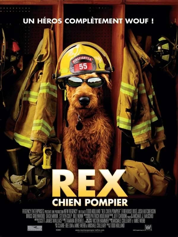 Rex, chien pompier - Cover