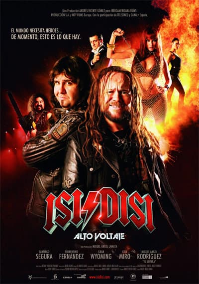 Isi & Disi, alto voltaje - Cover