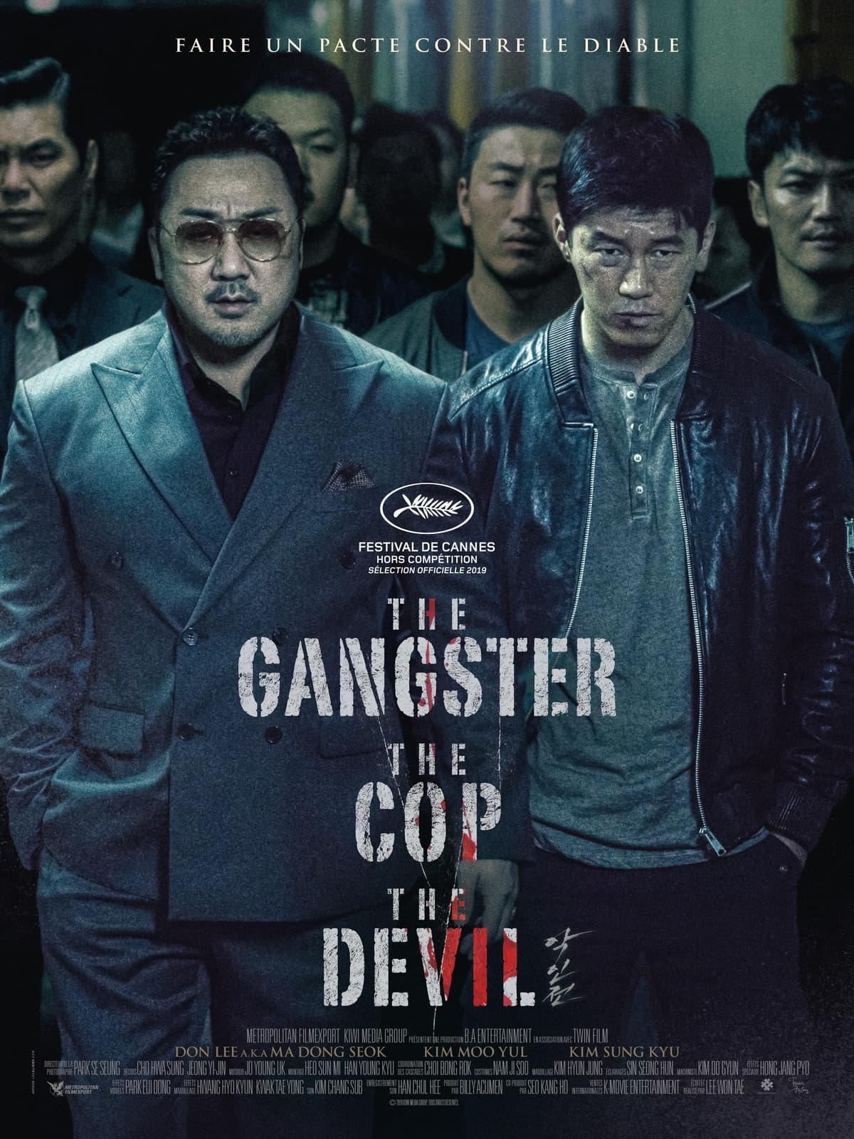 The Gangster, the Cop, the Devil - Cover