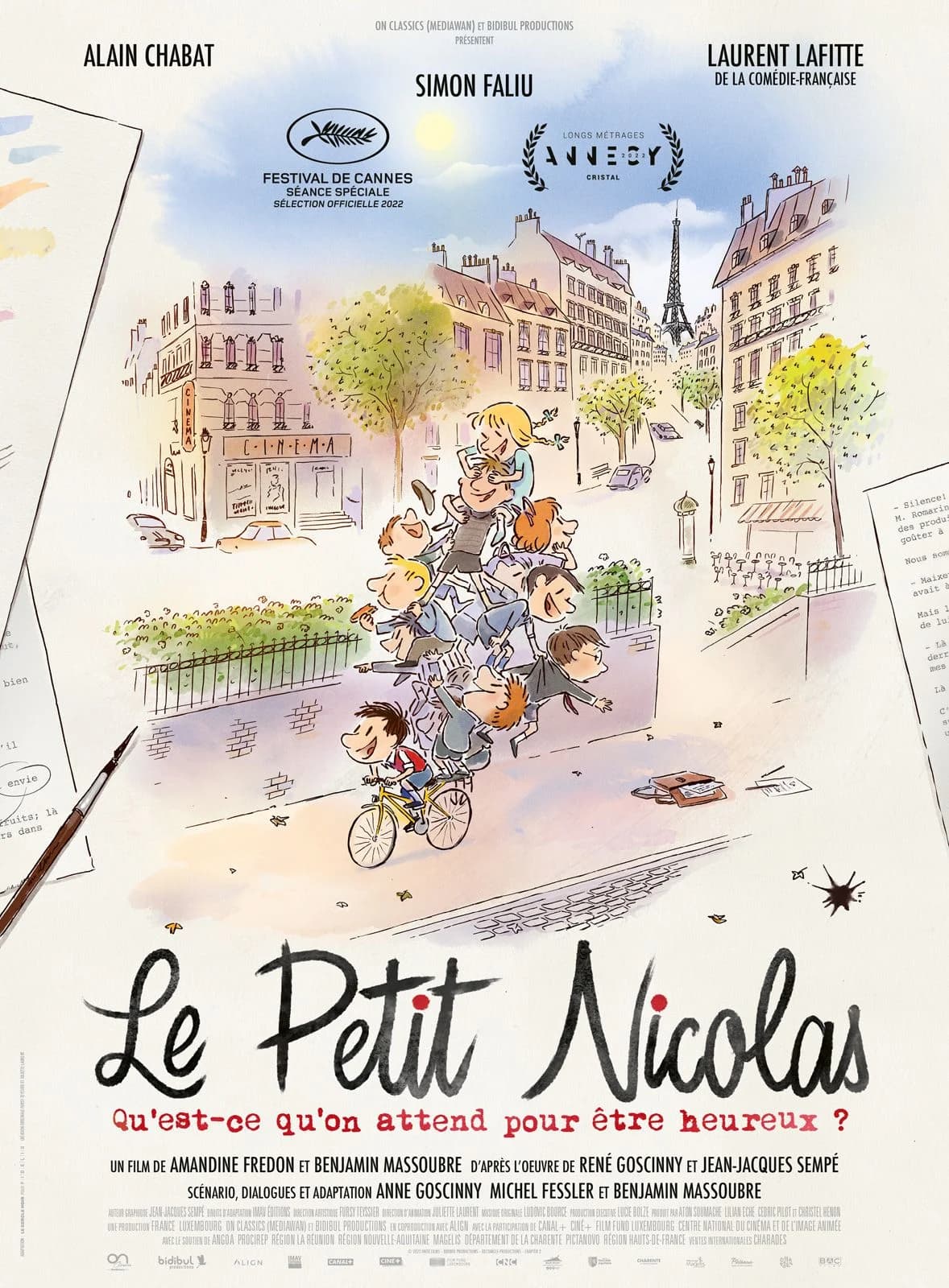 Le Petit Nicolas - Qu’est-ce qu’on attend pour être heureux ? - Cover