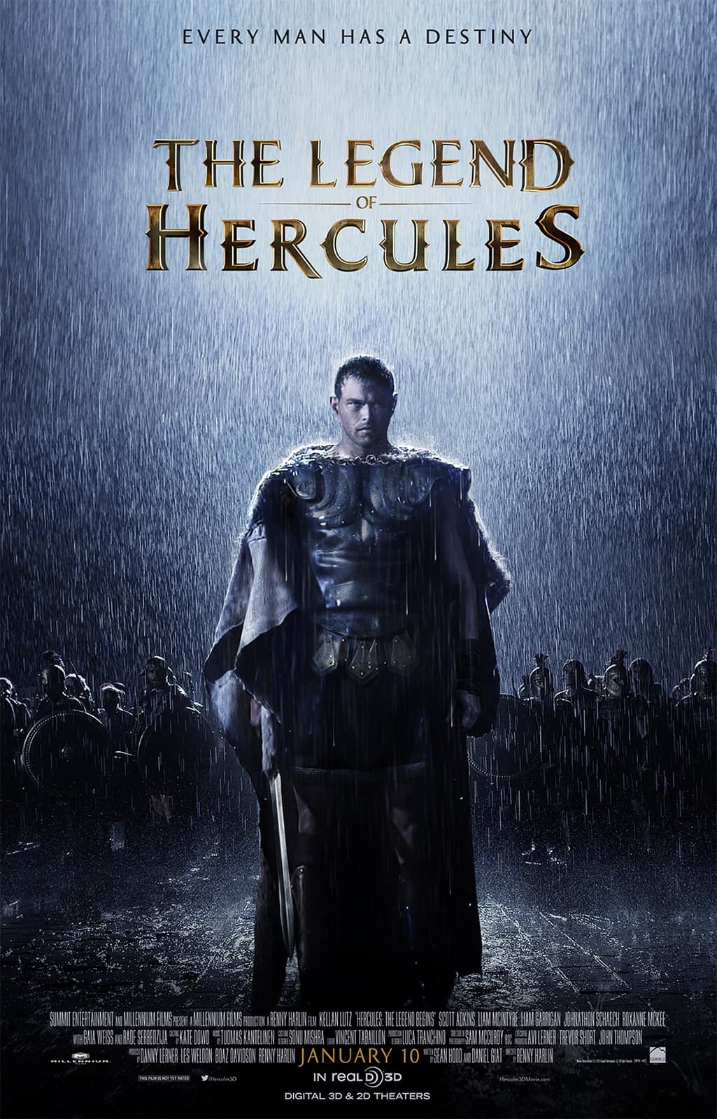 The Legend of Hercules - Cover